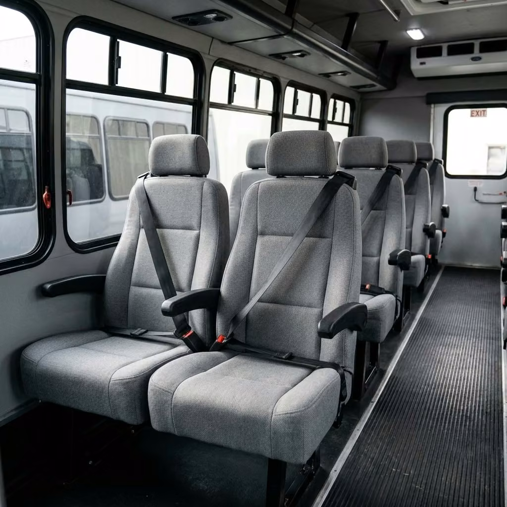 hammond 35 passenger minibus reclining seats
