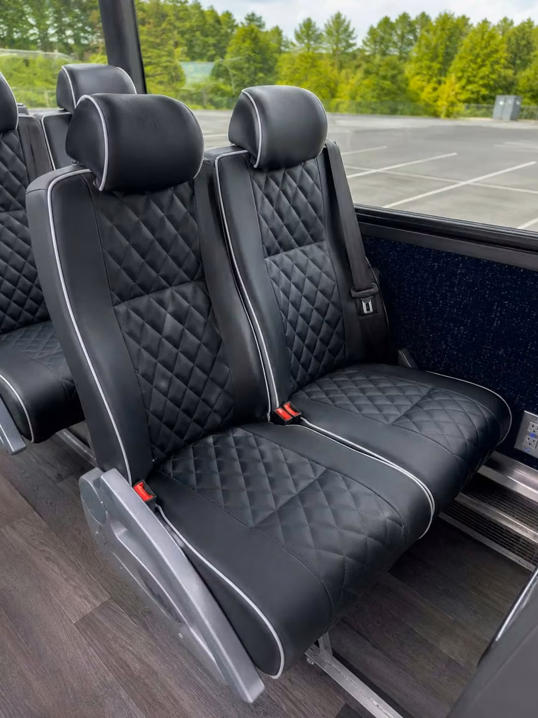 hammond charter bus reclining seats
