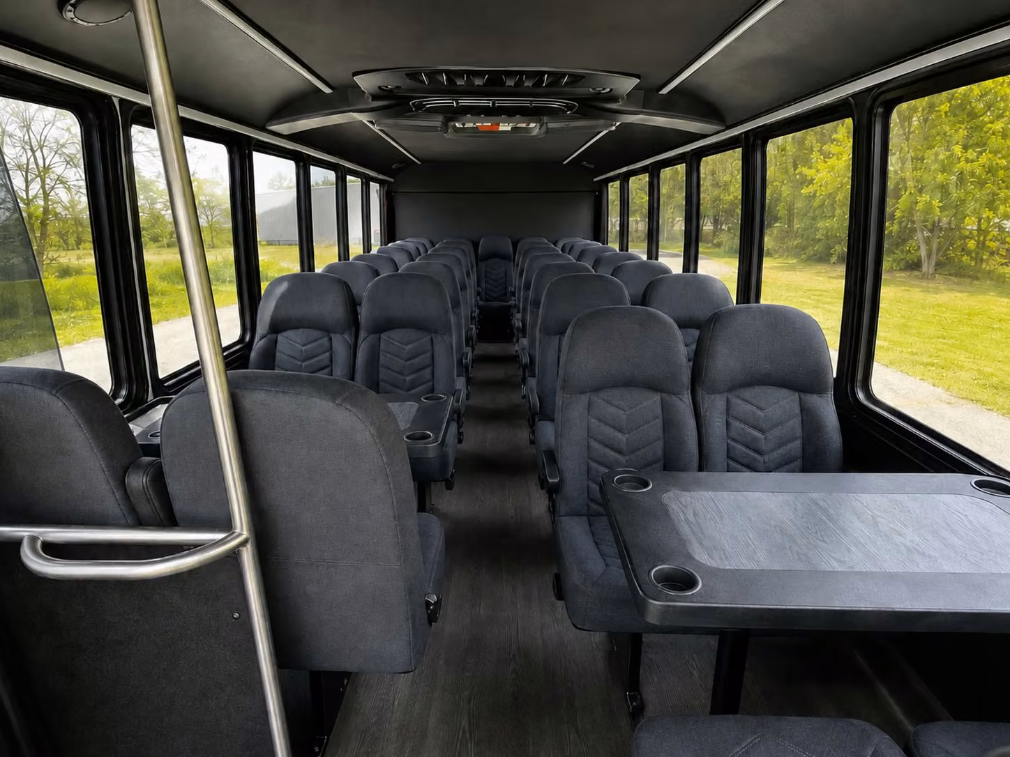 hammond minibus interior 2
