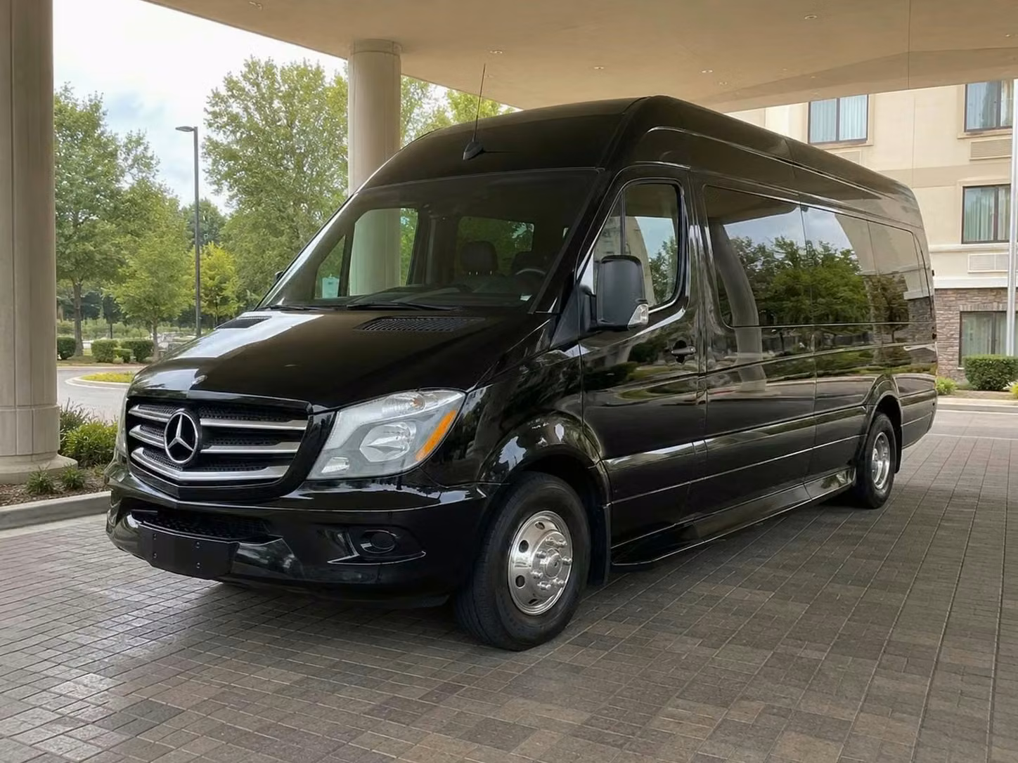 hammond sprinter van rental with driver tinted windows